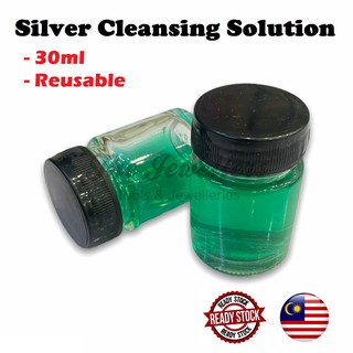 💥READY STOCK💥Silver Cleansing Solution 30ml / Air Pencuci Perak