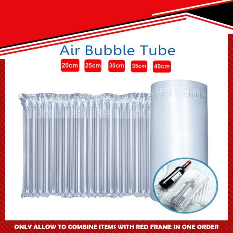 Plastik Gelembung Udara 5 Meter Tiub Udara Perlindungan Bungkusan Pos Beg Pembungkusan Tiub Pam Angin Panjang Shopee Malaysia