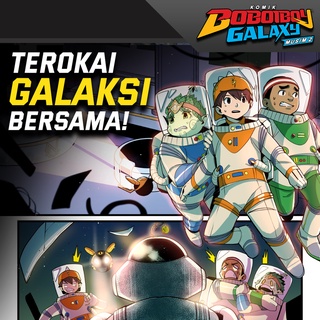 Komik BoBoiBoy Galaxy Musim 2: Bundle Gentar (Isu 15-17) | Shopee Malaysia