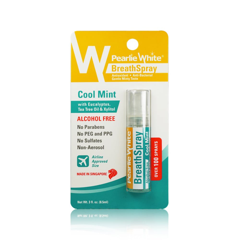 Pearlie White Breath spray (Cool Mint / SpearMint / IcyMint) (8.5ml)