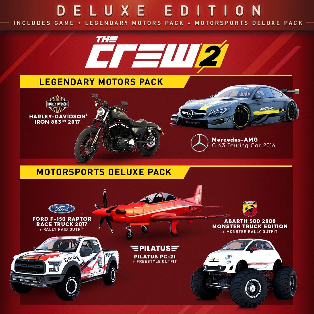 Playstation 4 The Crew 2 Deluxe Edition R3 Chi Eng Ver Ready Stock Shopee Malaysia