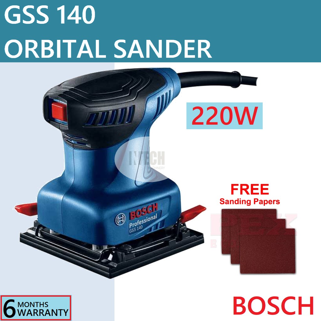  BOSCH  GSS  140 ORBITAL SANDER GSS140 Shopee Malaysia