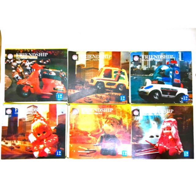 Kid Colour Pencil Box Birthday Doorgift Idea Shopee Malaysia