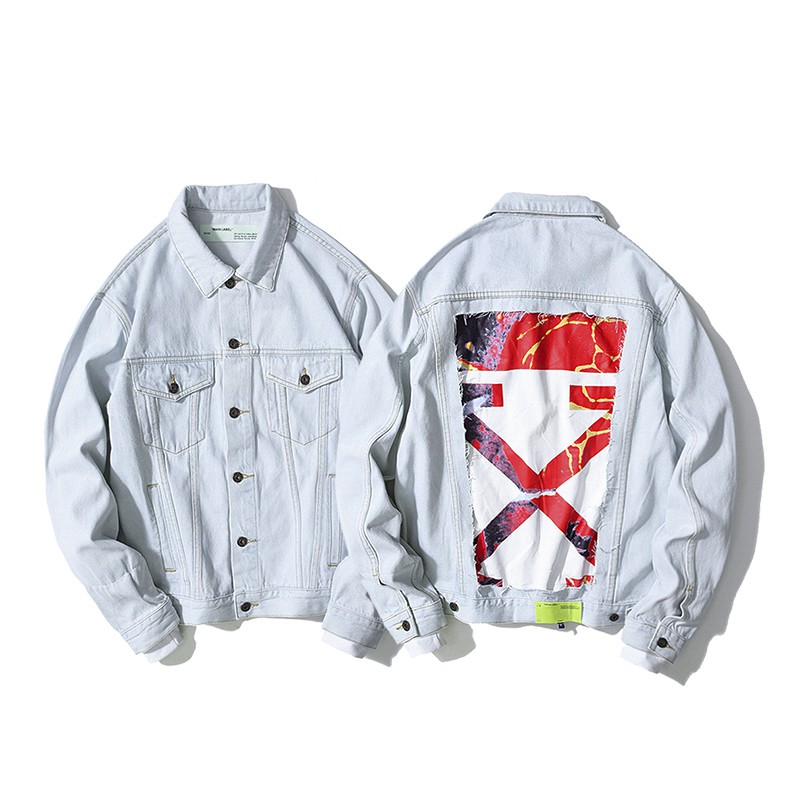 off white cowboy jacket