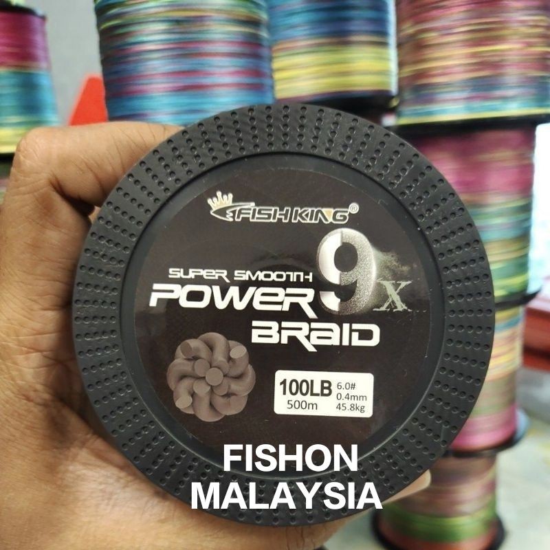 ?? Tali 9x sulam braid braided fishing line special untuk cast jauh kuat padu halus braid long casting BMF