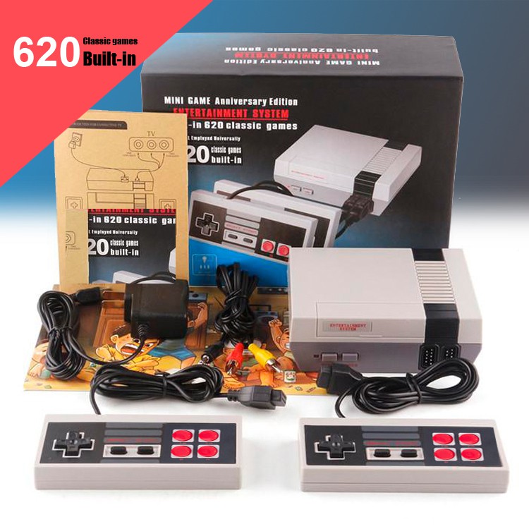 retro game console with built in games