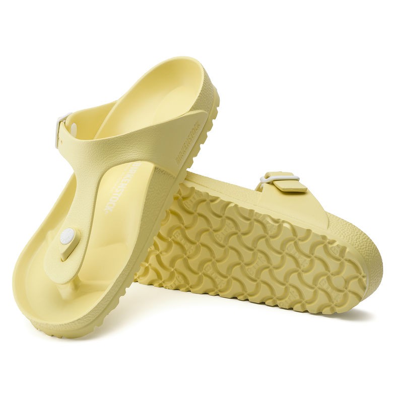 yellow eva birkenstocks