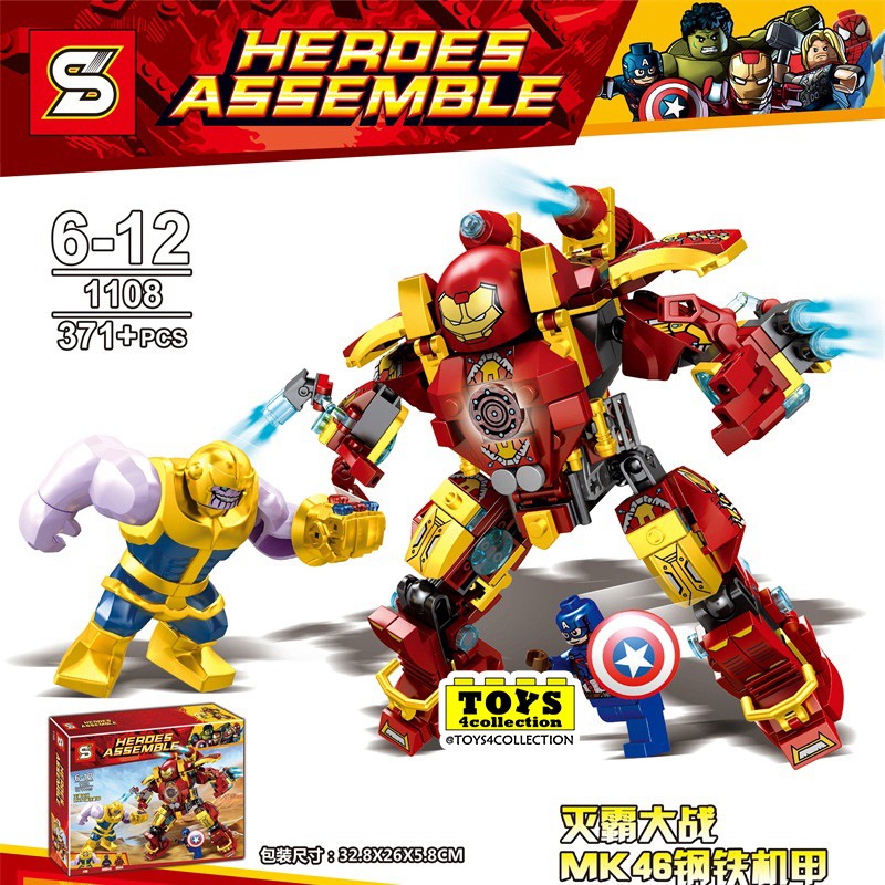 lego hulkbuster avengers infinity war