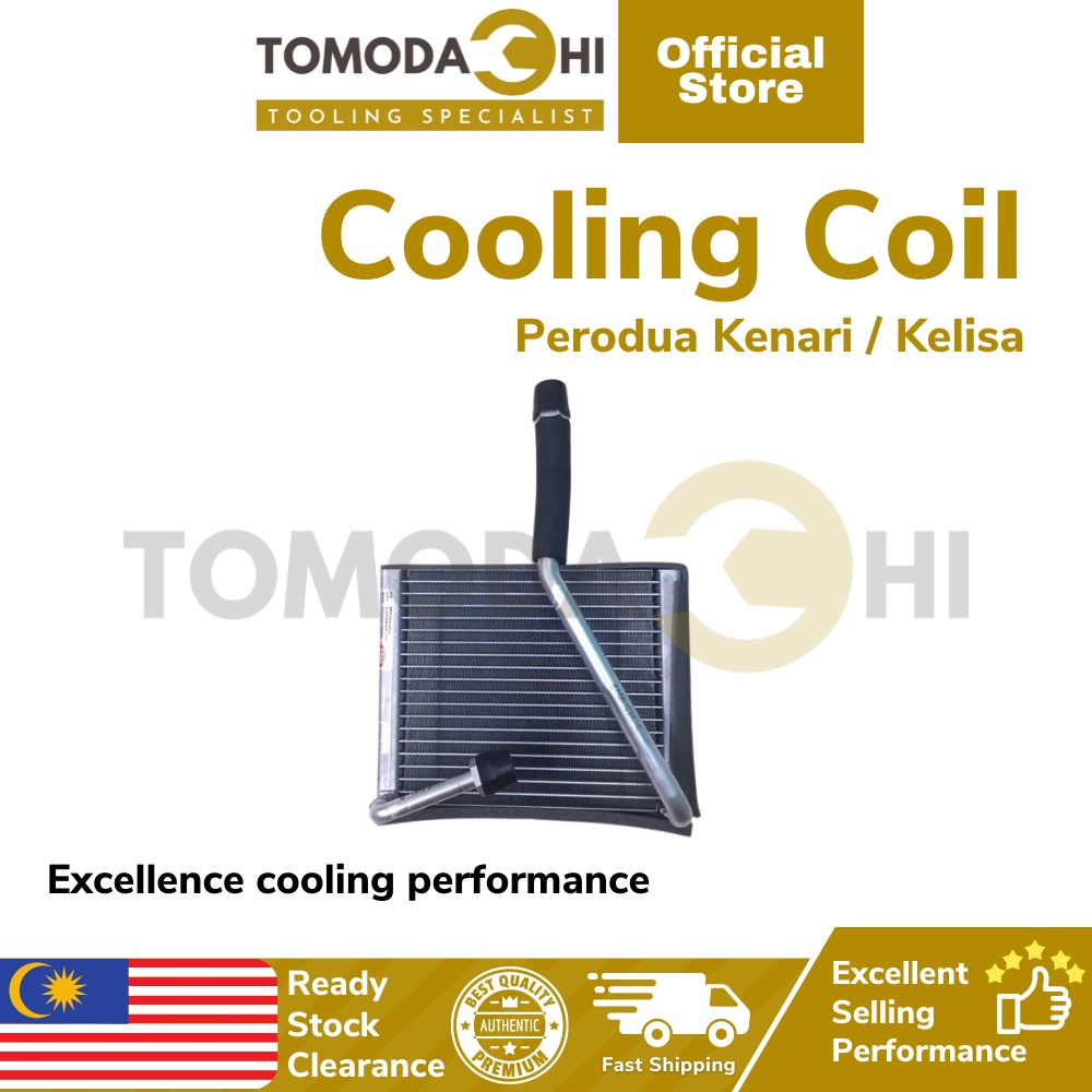 TOMODACHI Air Cond Cooling Coil Aircond Perodua Kenari Kelisa ND Denso