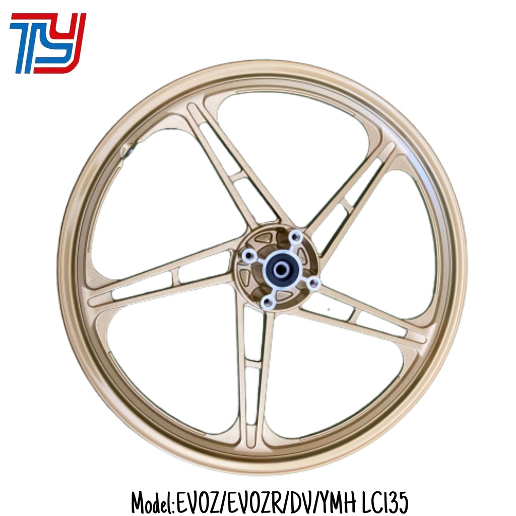 Demak Evo Z Evo Zr Dv Yamaha Lc135 Alloy Rim Comp Front Wheel Shopee Malaysia