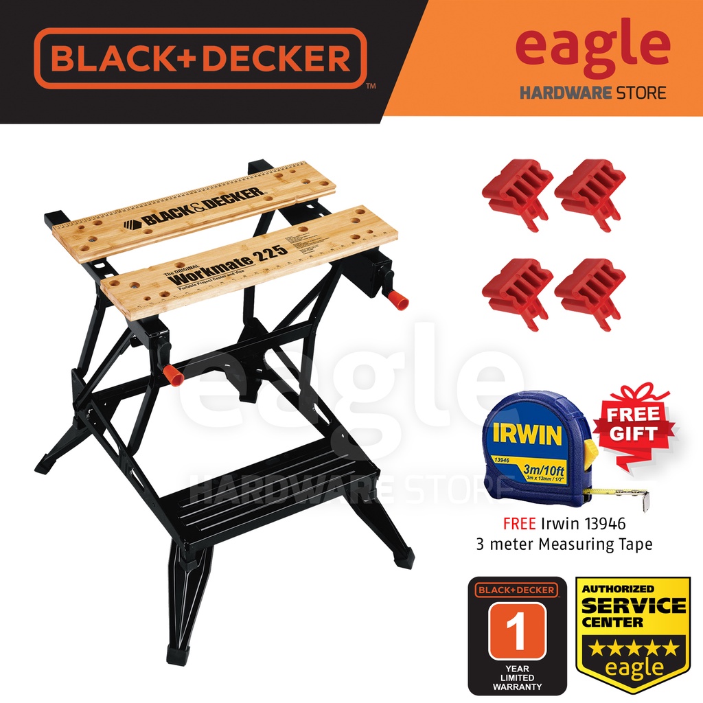 ( Combo ) Black & Decker WM225-JPR Portable Work Bench / Workmate ...