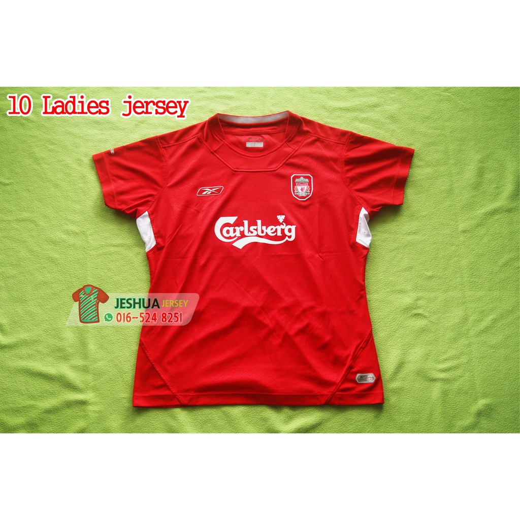 sælge abort Ernest Shackleton Authentic Reebok Liverpool 2005 home jersi jersey ladies women | Shopee  Malaysia