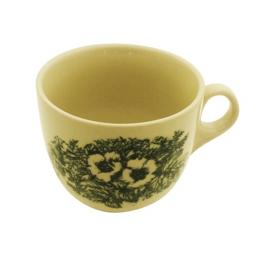 [SET OF 2] Traditional Chinese Floral Coffee Kopi Cup Thin Hua Zhi [C302-H2]
