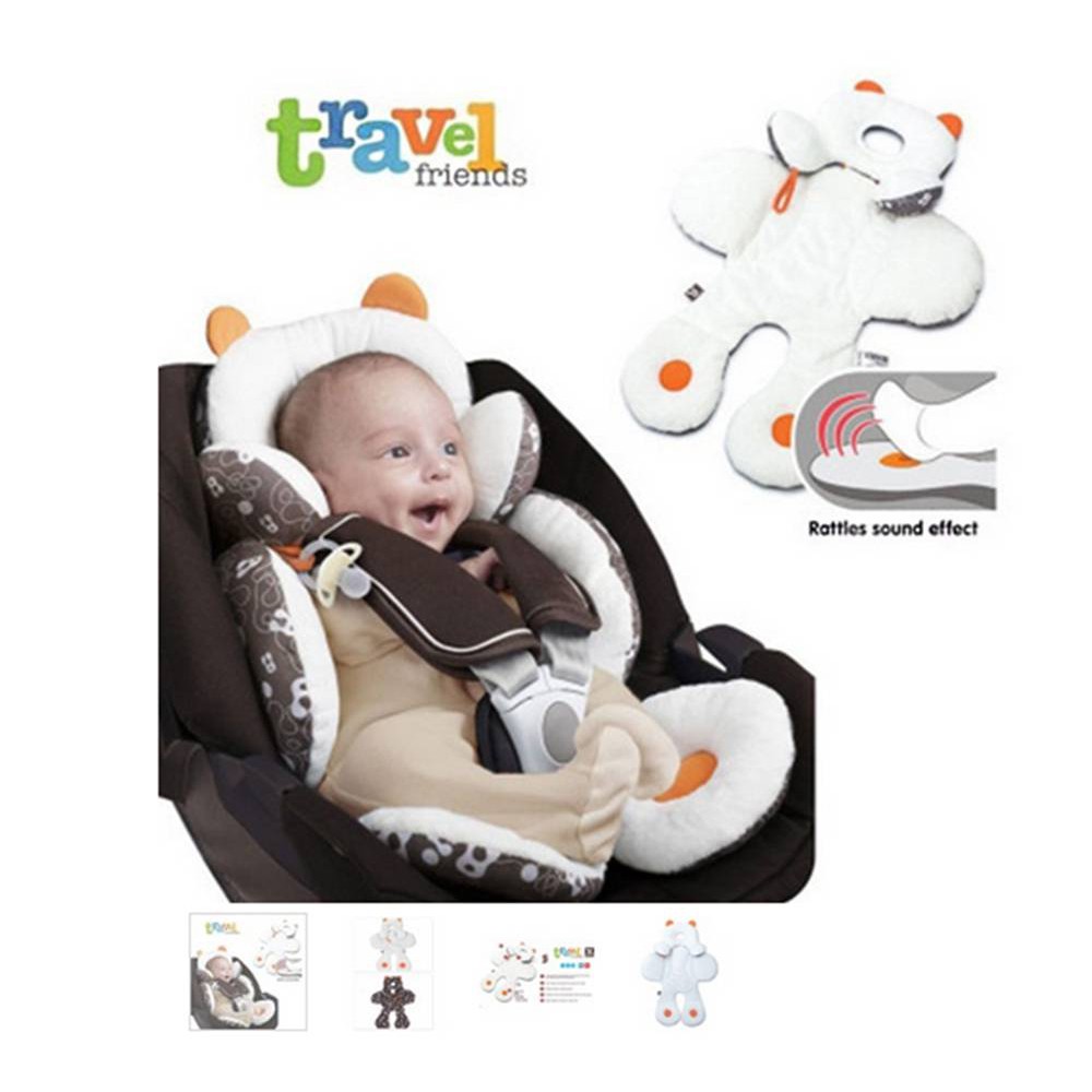 Newborn Baby Car Seat Stroller Cushion Pad Liner Mat Head Body