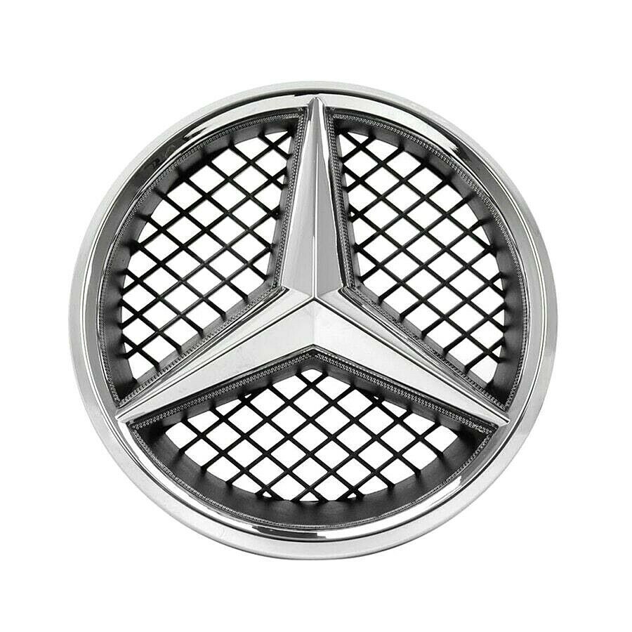 Motors 3d Led Light Star Badge Emblem Front Grill Logo For Mercedes Benz C Gl Glk V Car Truck Emblems