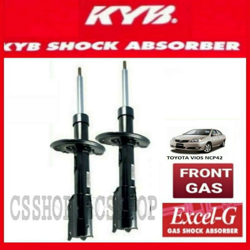 Buy Kyb Toyota Vios Ncp42 2003 2006 Absorber Front And Rear Gas 1set 4pcs Original Kayaba Kyb New Suspension Vios Ncp42 Seetracker Malaysia