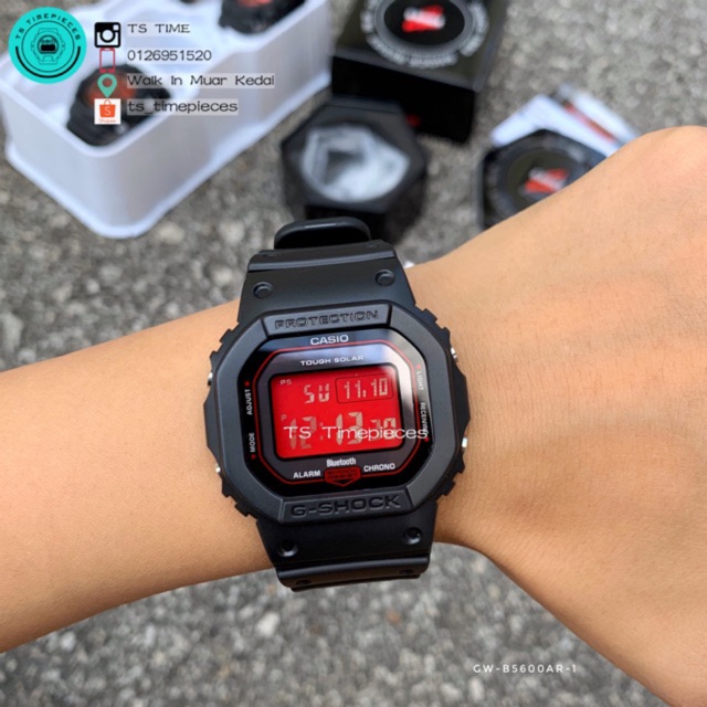 Casio G Shock Black And Red Ar Series Asia Set Bluetooth Gw B5600ar 1d Gw B5600ar 1 Gw B5600ar Gw B5600 Shopee Malaysia