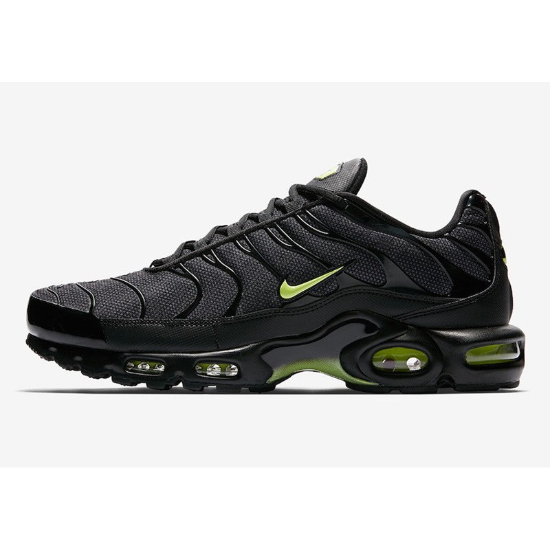 air max plus black volt glow