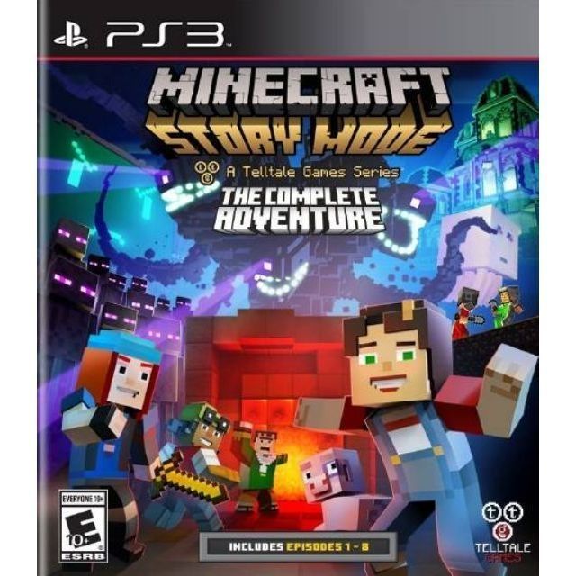 Ps3 Game Minecraft Minecraft Storymode Digital Version Download Shopee Malaysia