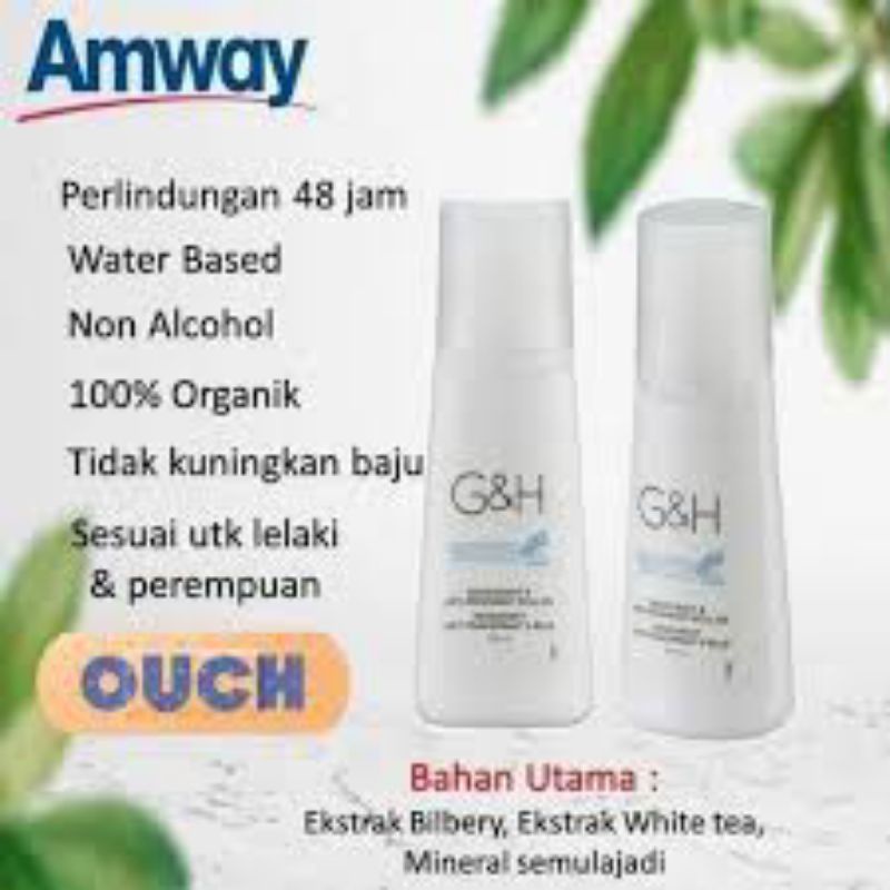 Original] Amway Deodorant & Anti-Perspirant Roll-On roll-on, long-lasting for and women | Shopee Malaysia