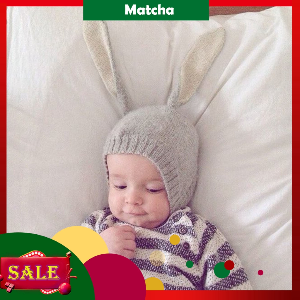 rabbit ears baby hat