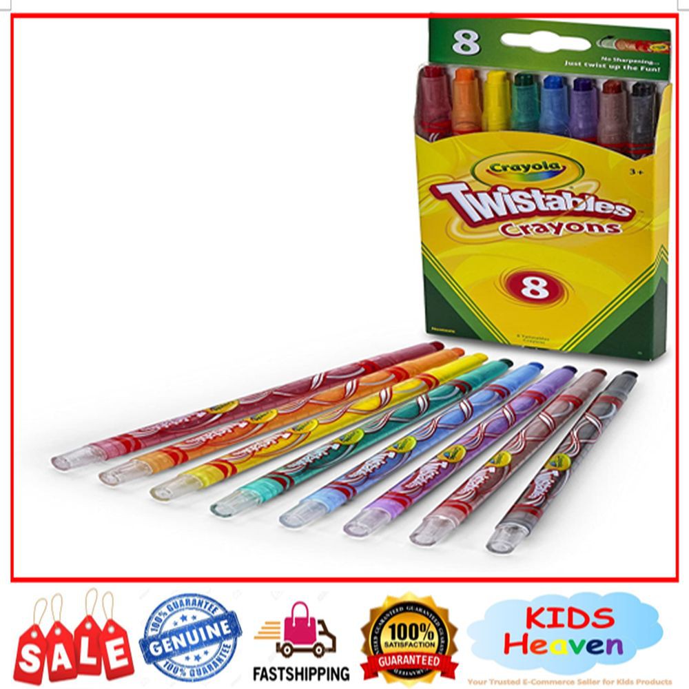 Crayola Twistables Crayons 8ct / Mini Twistables 24ct | Shopee Malaysia