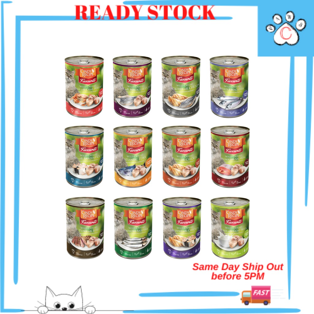 Cindy Recipe - Wet Can Cat Food / Makan Kuching | Favourites Wild ...