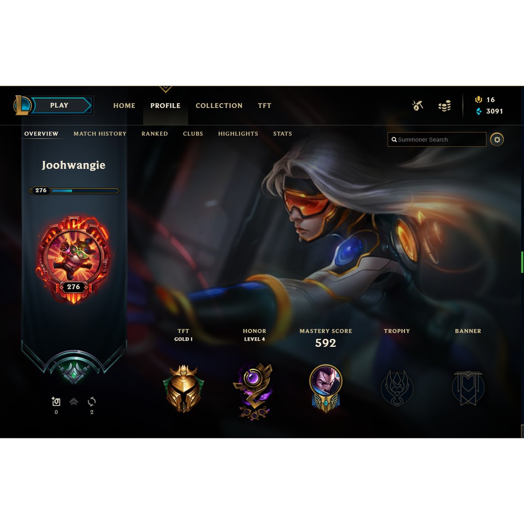 League of Legends (Garena) Account Selling Shopee Malaysia