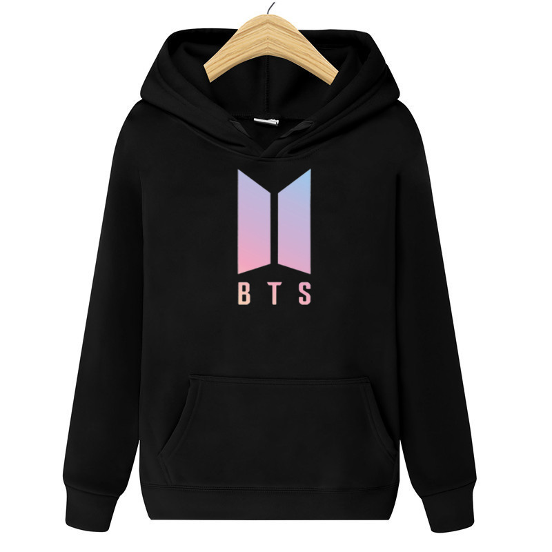 bts black hoodie