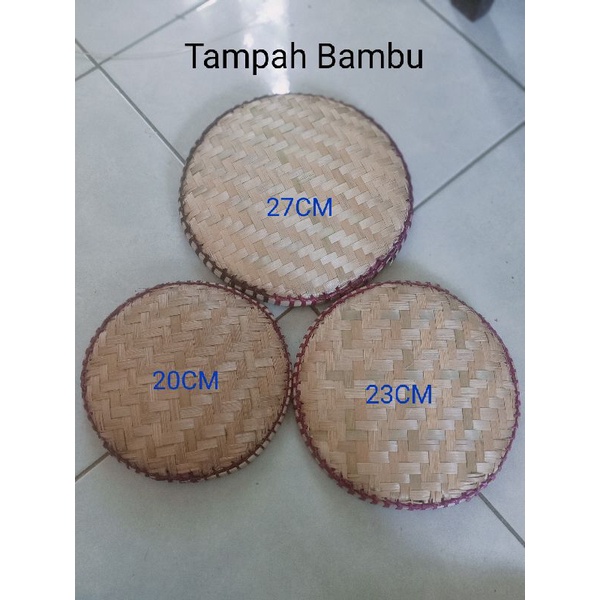 Mini Bamboo Basket Where Rice tumpeng Snacks Market Etc