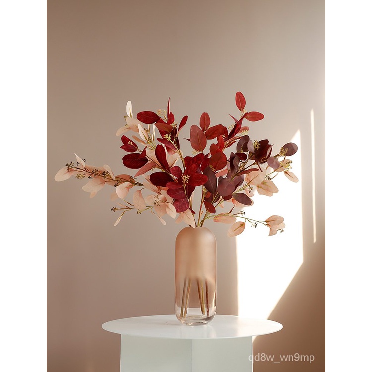 Special OfferladylikeMorandi Colorful Eucalyptus Leaves Simulation Plant Ornamental Flower Flower Arrangement Vase Liv