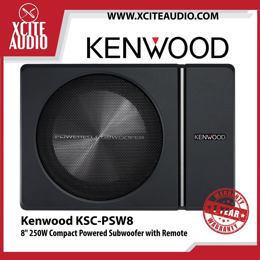 kenwood slimline subwoofer
