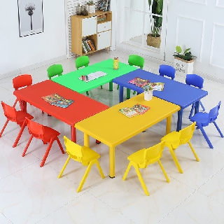 READY STOCK Kindergarden Table Meja Belajar Budak READY STOCK Kindergarden Table Meja Belajar Budak