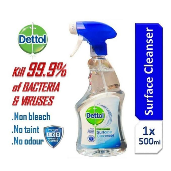Dettol Antiseptic Disinfectant 1L + Spray 450ml Set (Cecair Pembasmi Kuman)