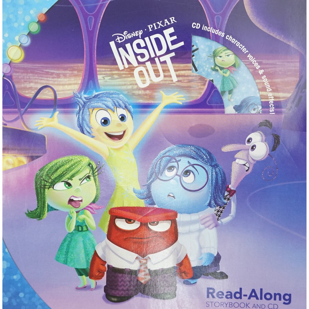 (BBW) Disney Inside Out: Read-Along Storybook And Cd (ISBN ...