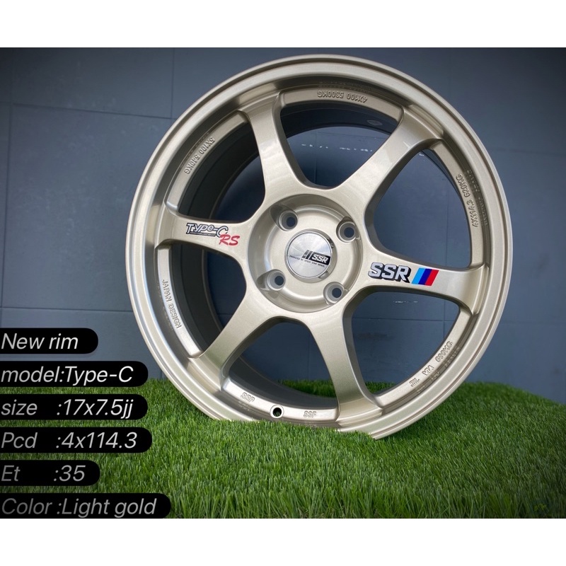 Buy Ssr Type C 17x7 5jj 4x114 3 New Sport Rim Johorbaru Seetracker Malaysia