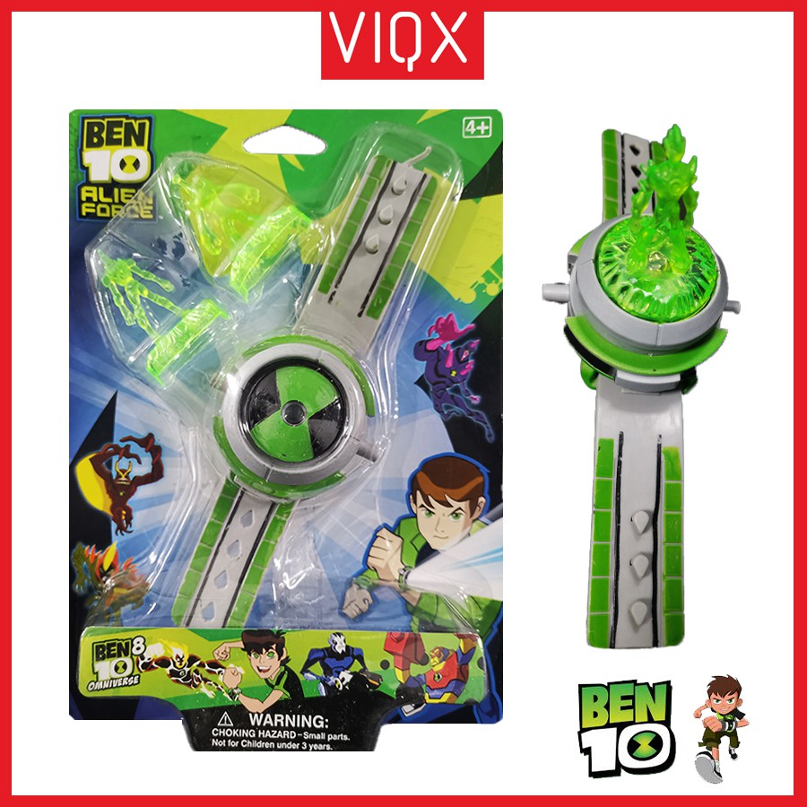 READY STOCK BEN 10 ALIEN FORCE OMNITRIX TOY WATCH ADJUST FOR KIDS WITH ...