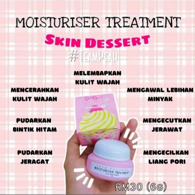 Skin dessert produk timbang kilo