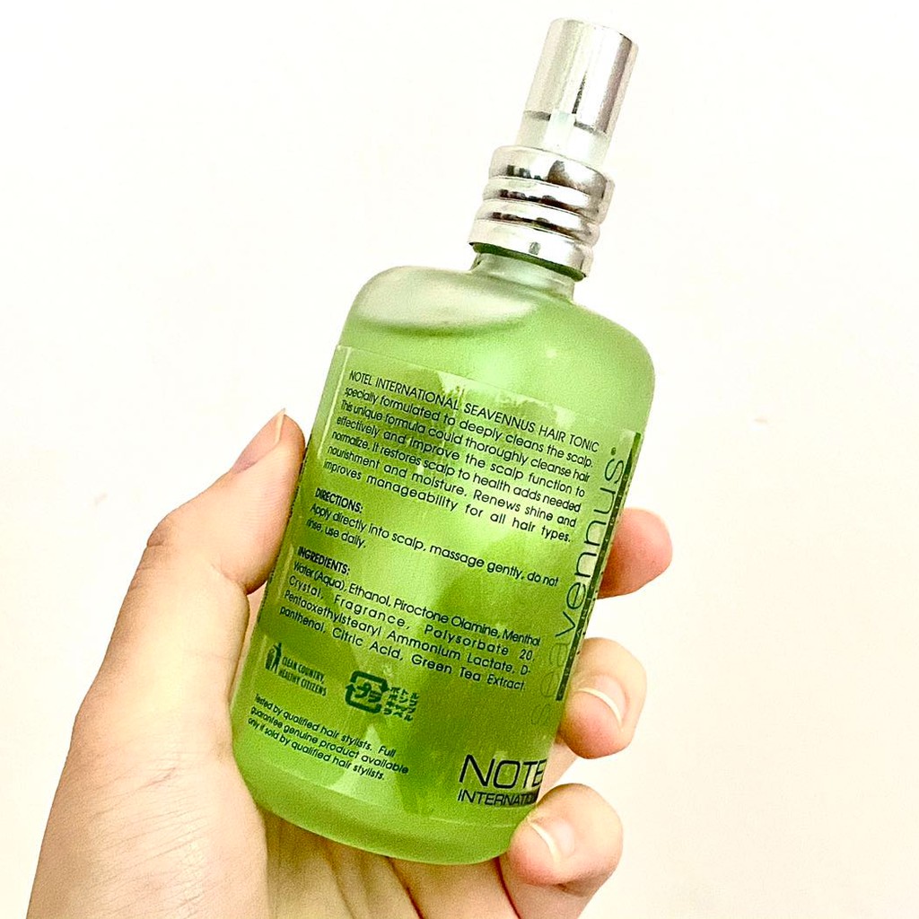 READY STOCK] [HAIR TONIC] Notel International Seavennus Hair Tonic With Green  Tea Extract [100ML] | Shopee Malaysia