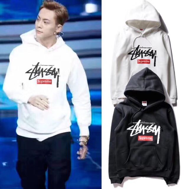 stussy hoodie xxl