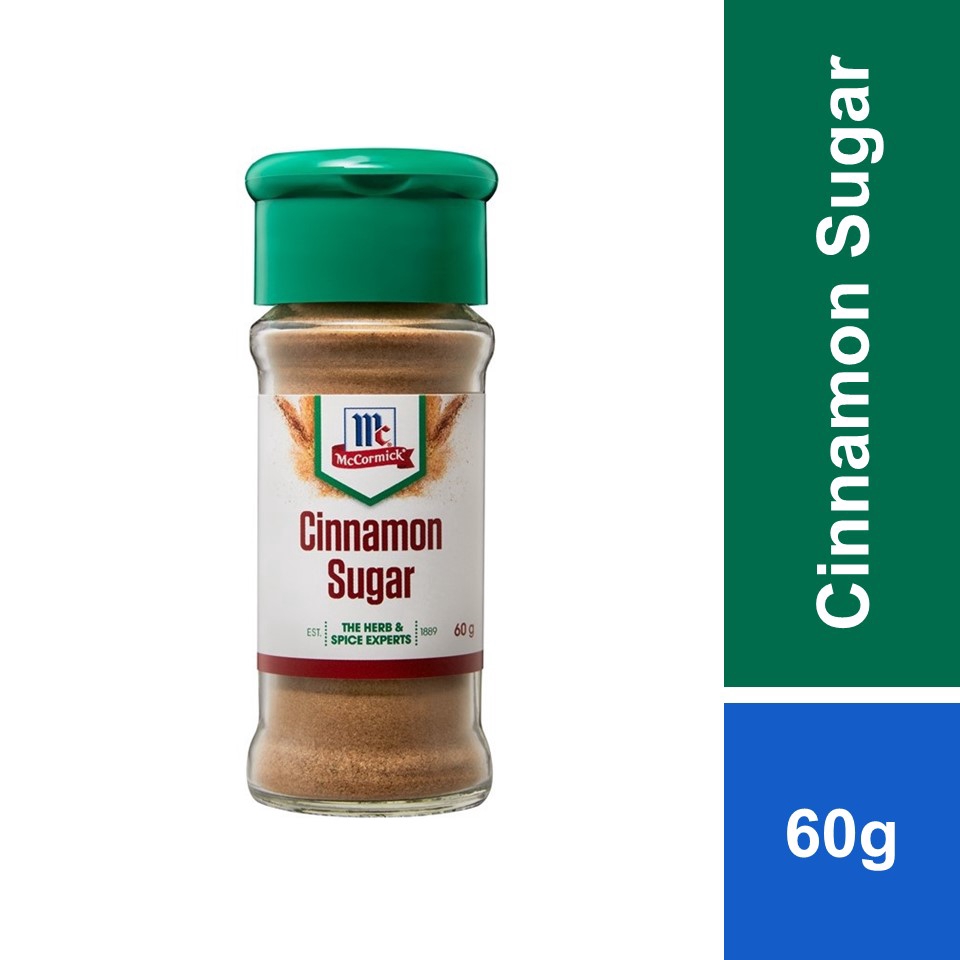 Mccormick Cinnamon Sugar 60g Shopee Malaysia