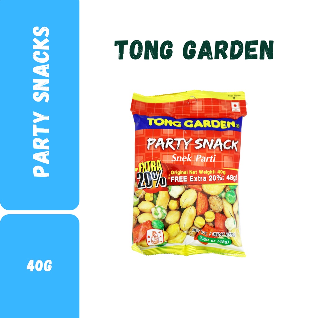 Tong Garden Party Snacks 40g Shopee Malaysia