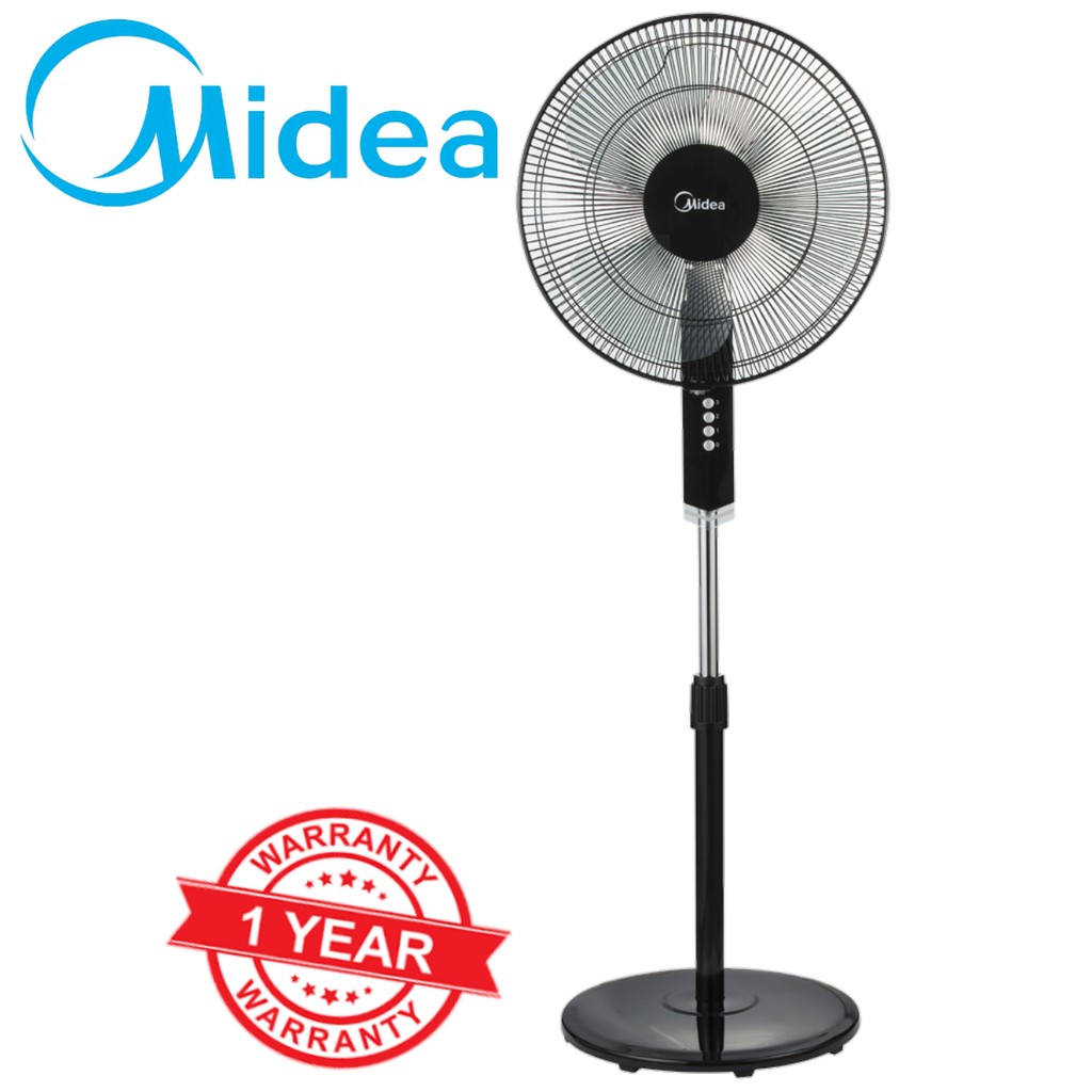 Midea 16 Stand Fan Mf 16fs10n Elba 16 Esf J1656 Bk Esf E1639tm Gr Khind Sf16 Se Sf16e Toshiba F Lsa10 W Shopee Malaysia