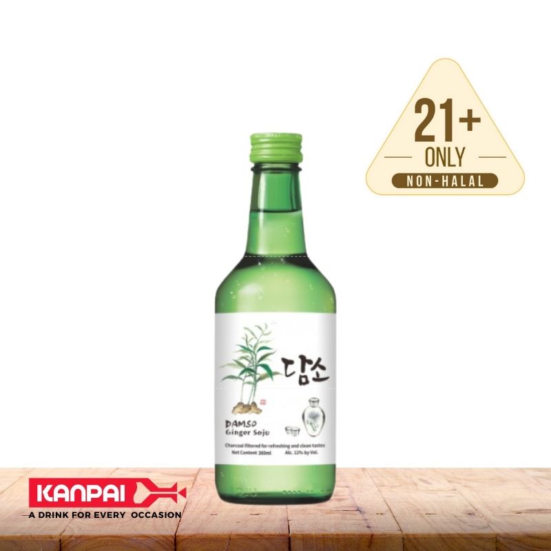Damso Ginger Soju (360ML) [4 Bottles Pack] Shopee Malaysia