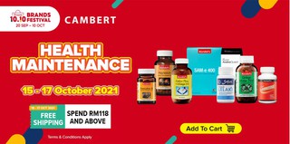 Cambert Official Store Online Shop Shopee Malaysia