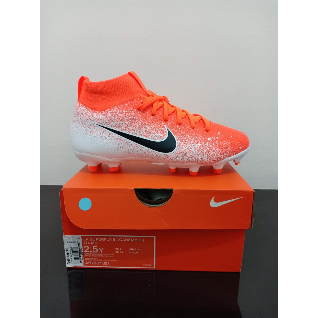 nike jr superfly 6 academy gs mg