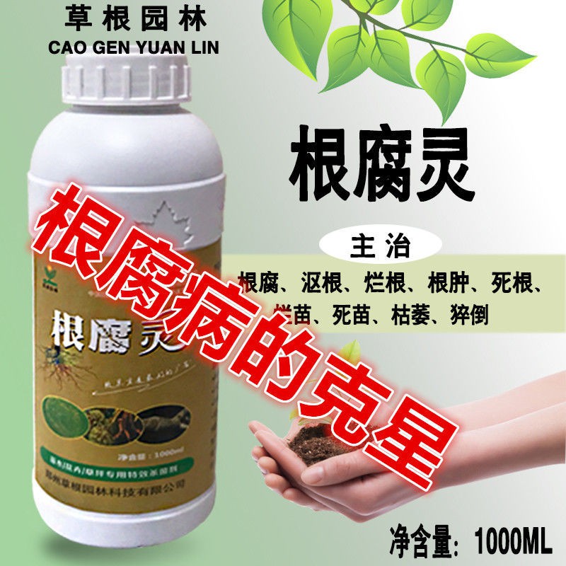 Rotten Root Agent 彻底烂根 1升根腐灵烂根根腐消杀菌剂土壤消毒剂果树树木烂根多菌灵植物