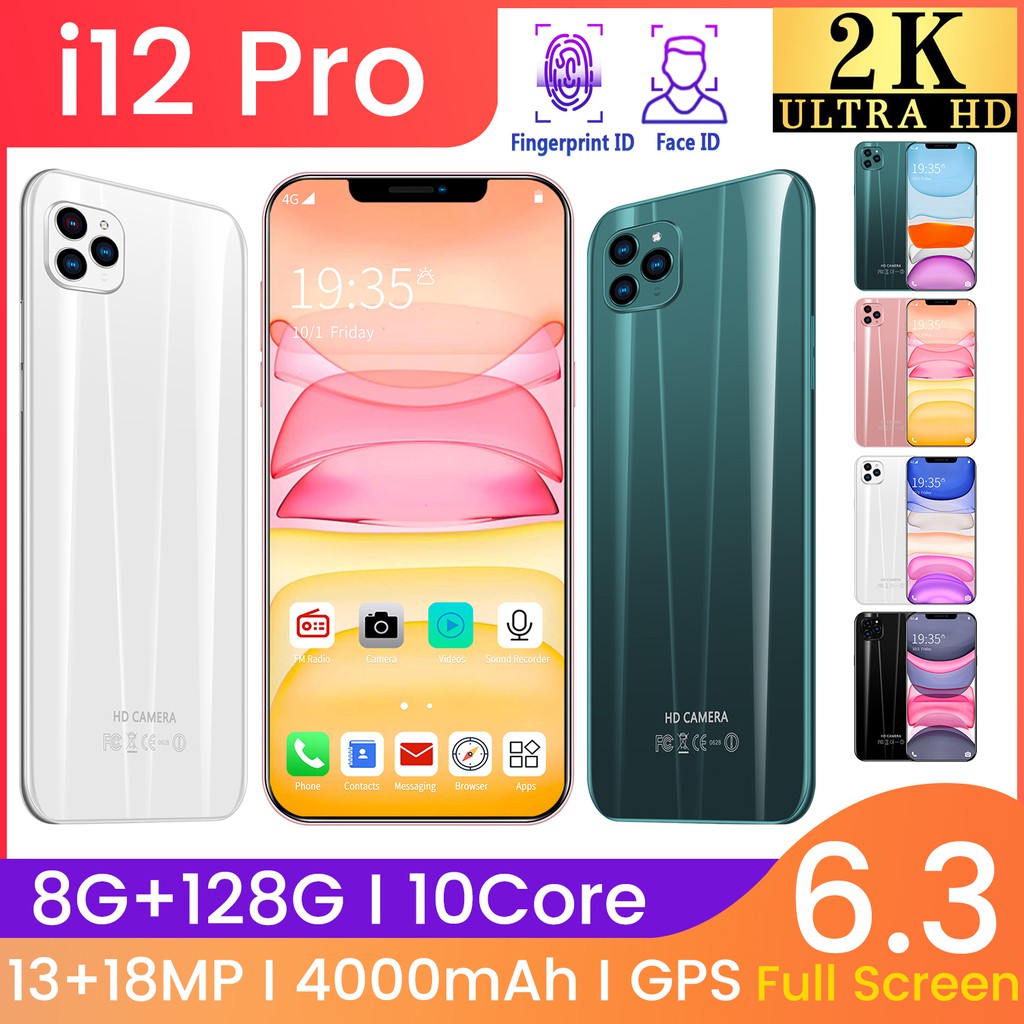 【original ready stock】SmartPhone Mobile android phone i12