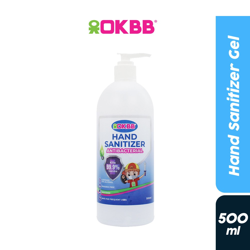 OKBB Hand Sanitizer Antibacterial Gel 500ml