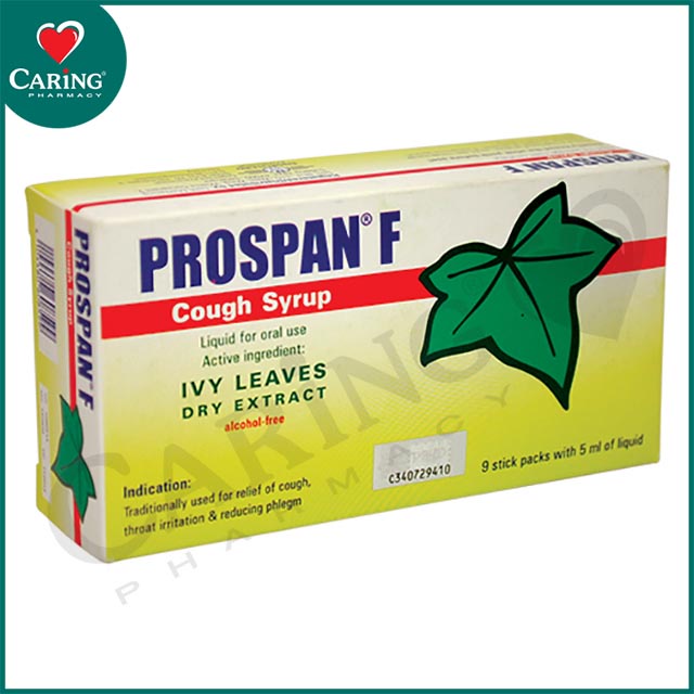 PROSPAN F COUGH SYRUP STICK 5ML X 9S Shopee Malaysia